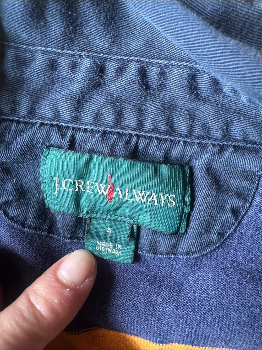 VINTAGE JCrew Rugby Polo - Picture 4 of 7